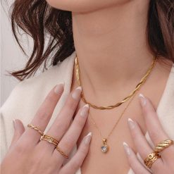 Alternative view of Medusa Necklace
