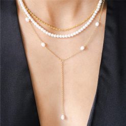 Alternative view of Bora Bora Lariat Necklace