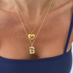 Alternative view of Connected Hearts Necklace