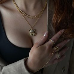 Alternative view of Teddy Bear Necklace