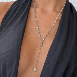Alternative view of Sweet Glow Lariat Necklace
