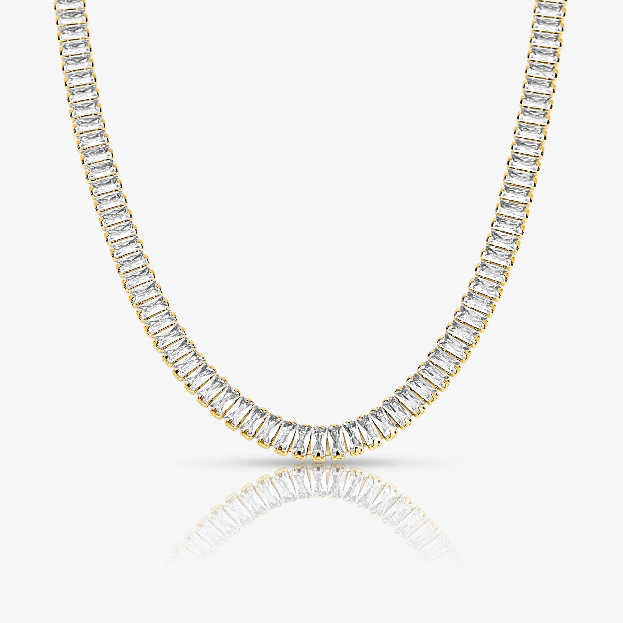 Frost Beam Tennis Choker Necklace - Image 5