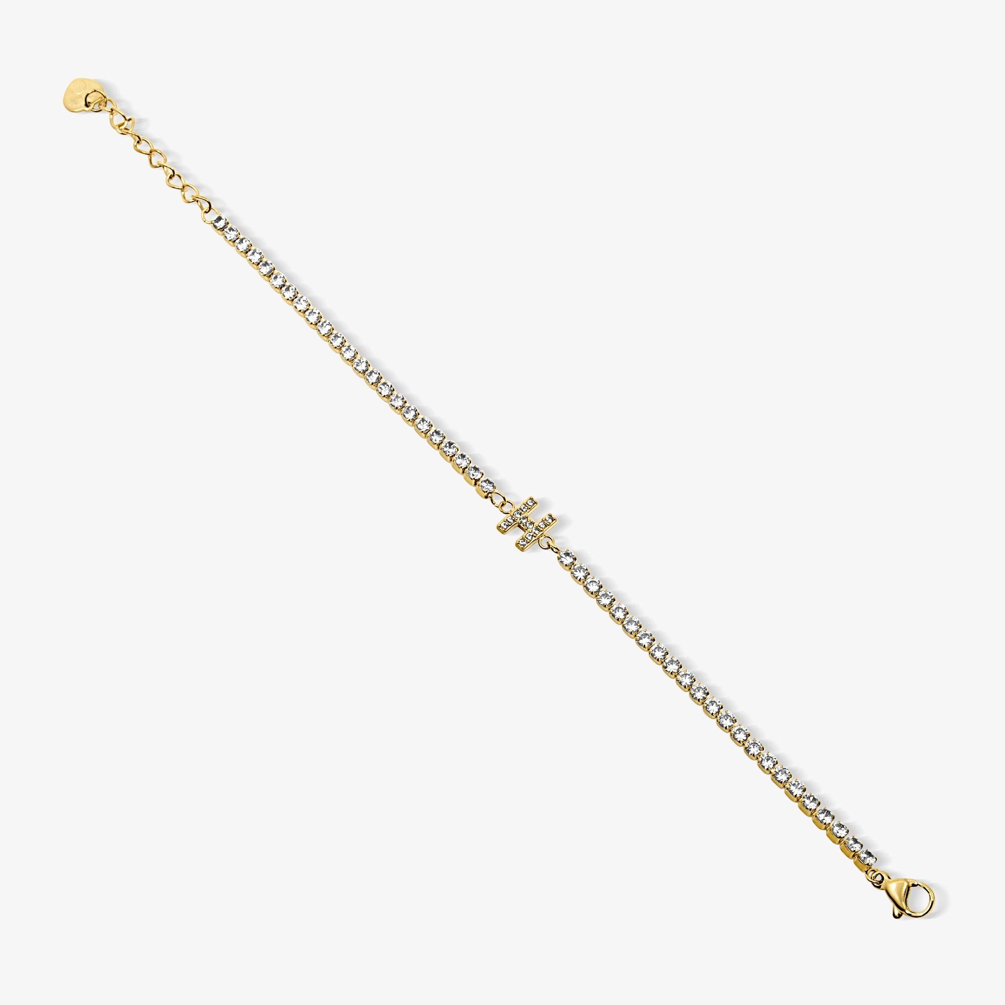 Icy Initial Tennis Bracelet - Image 17