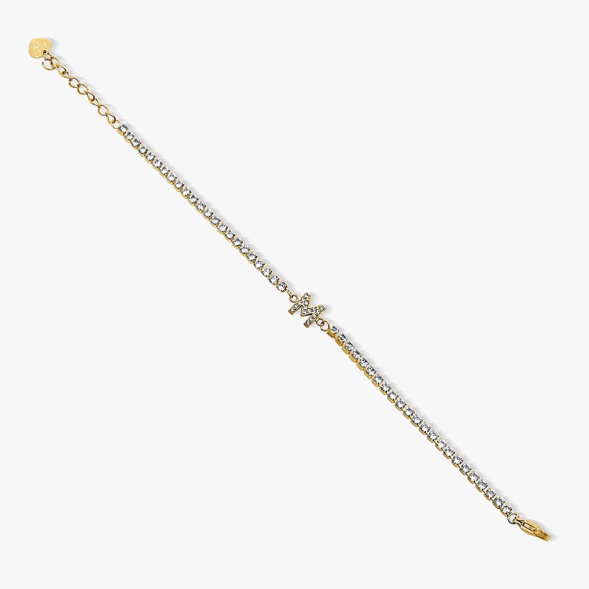 Icy Initial Tennis Bracelet - Image 21