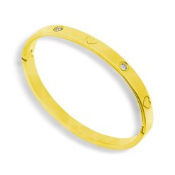 Alternative view of Waterproof Stainless Steel Bangle