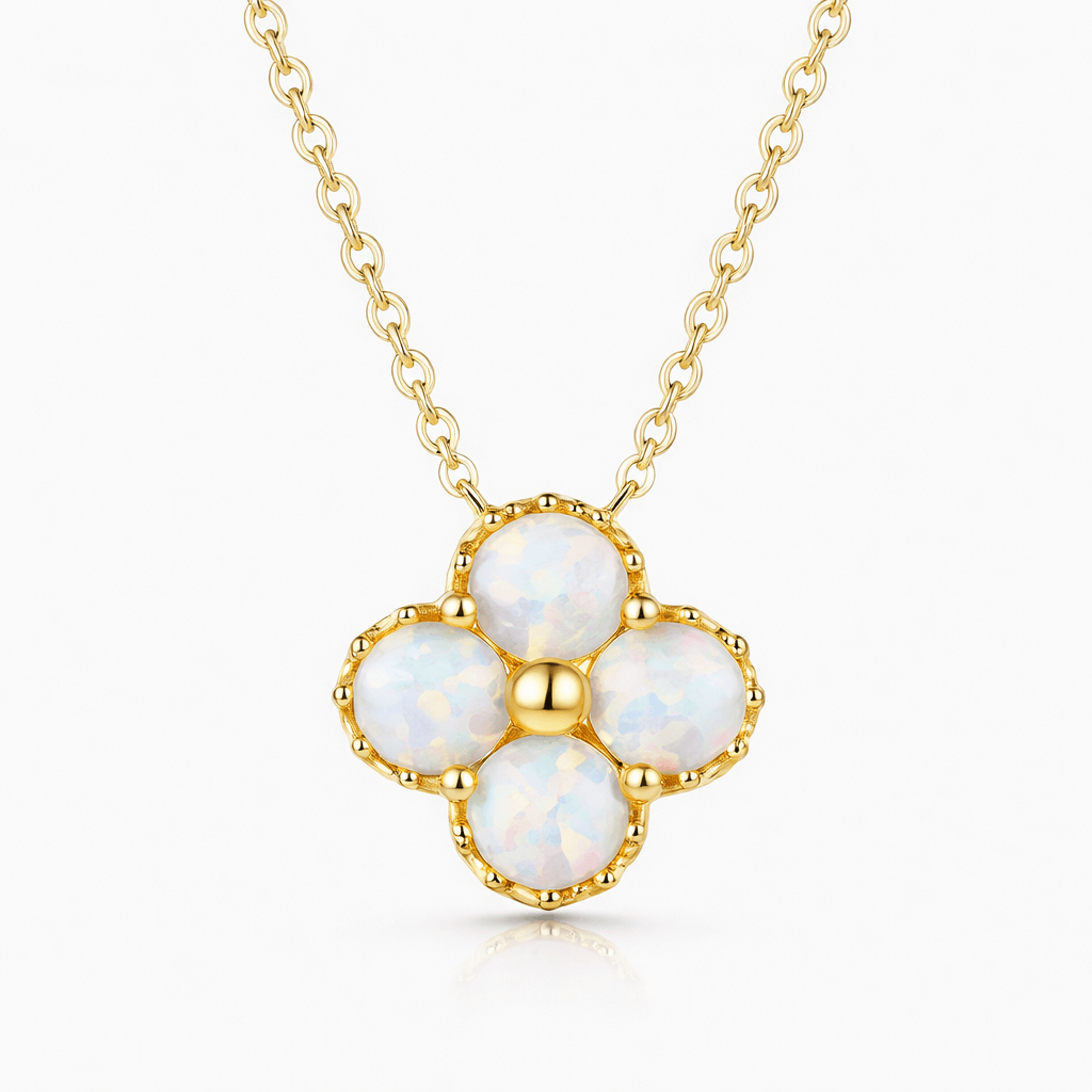 Opal Blossom Necklace - Image 4