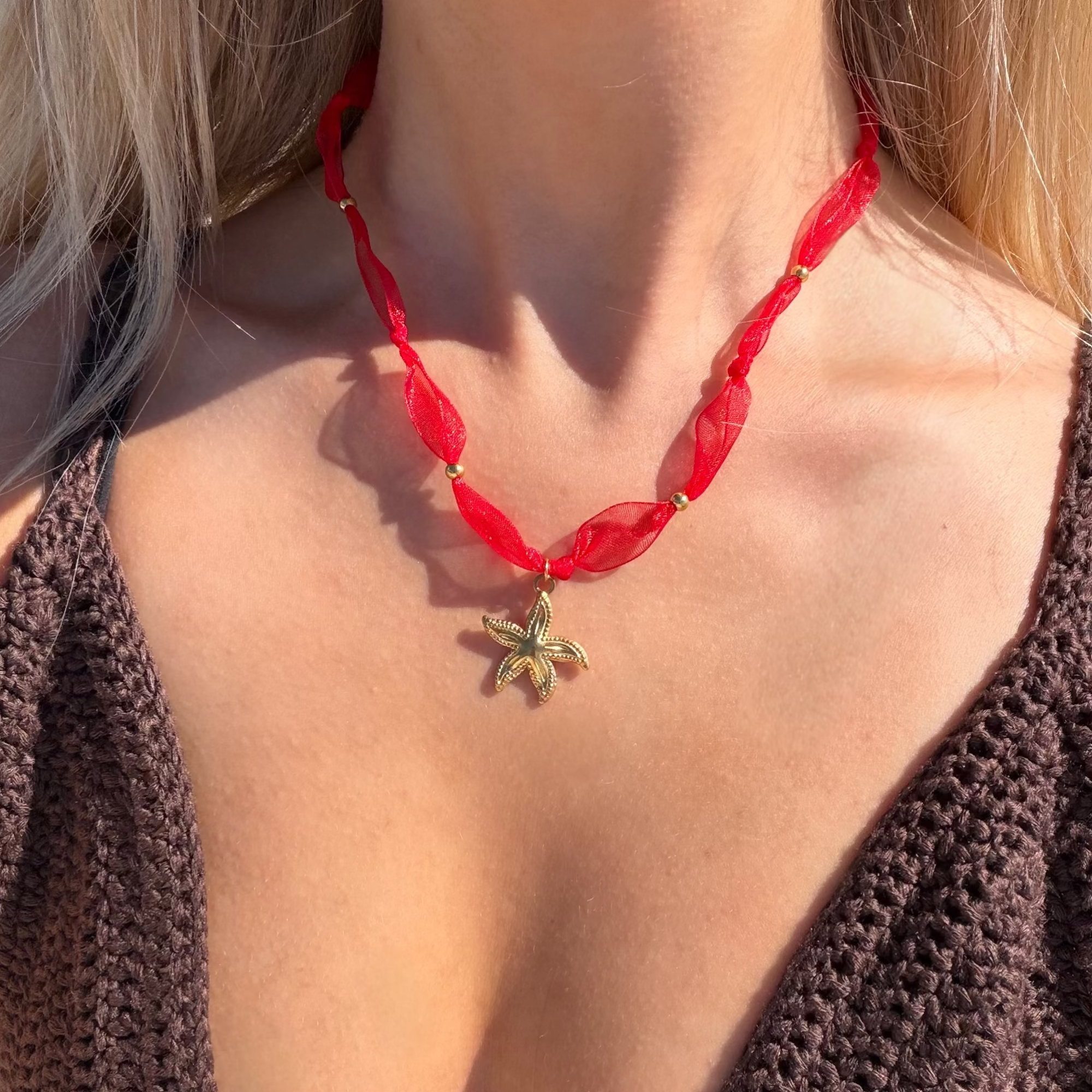Tidal Tulle Necklace - Image 4