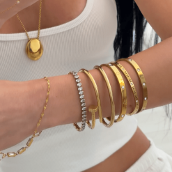 Alternative view of Lucky Glow Bangle