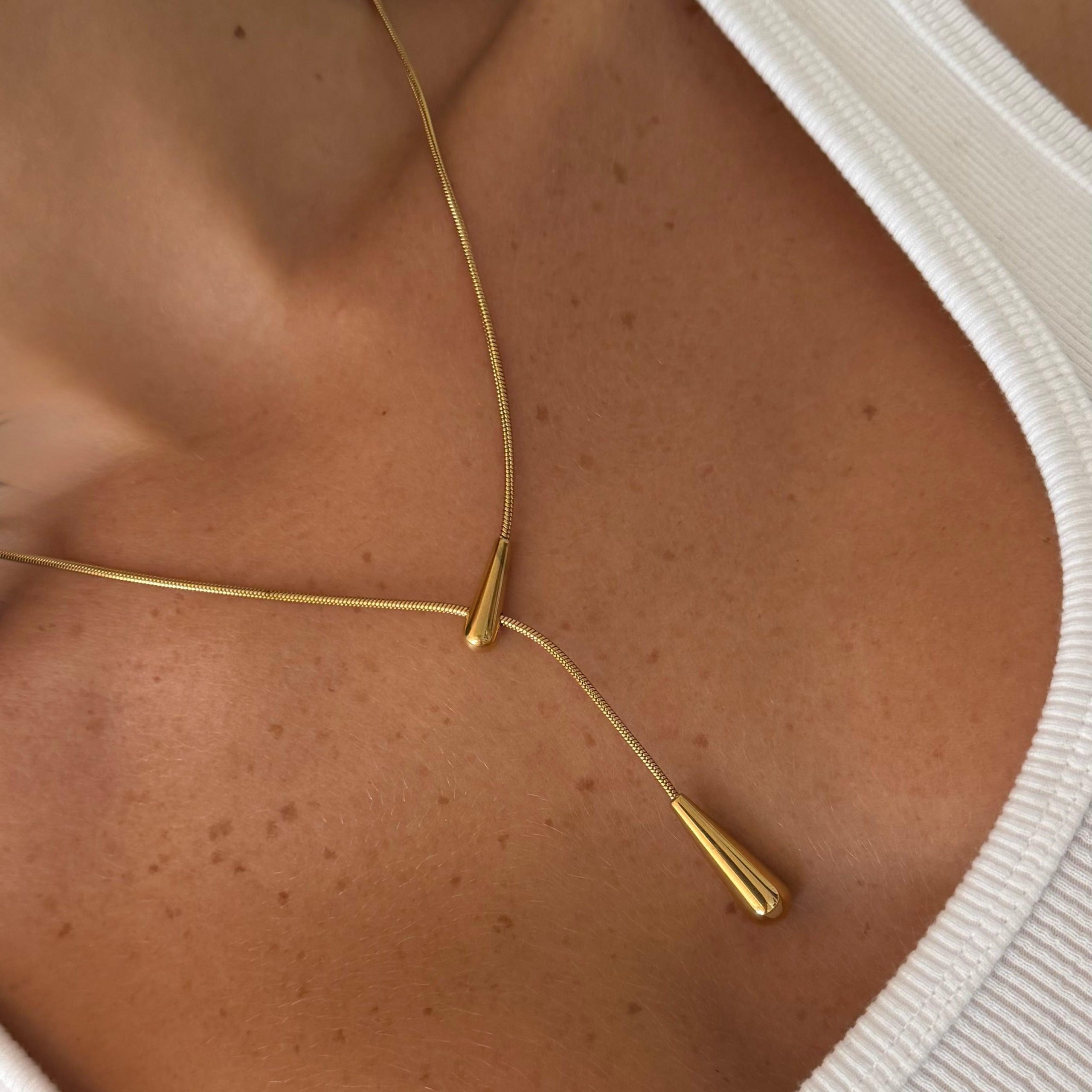 Leah Lariat Necklace - Image 5