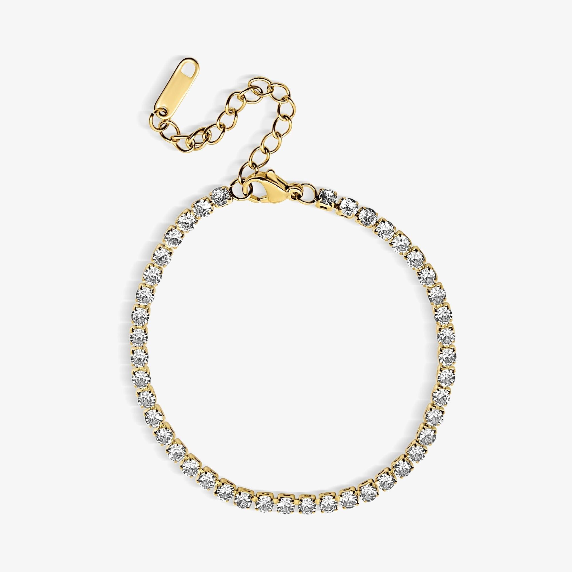 Champagne Tennis Bracelet - Image 8