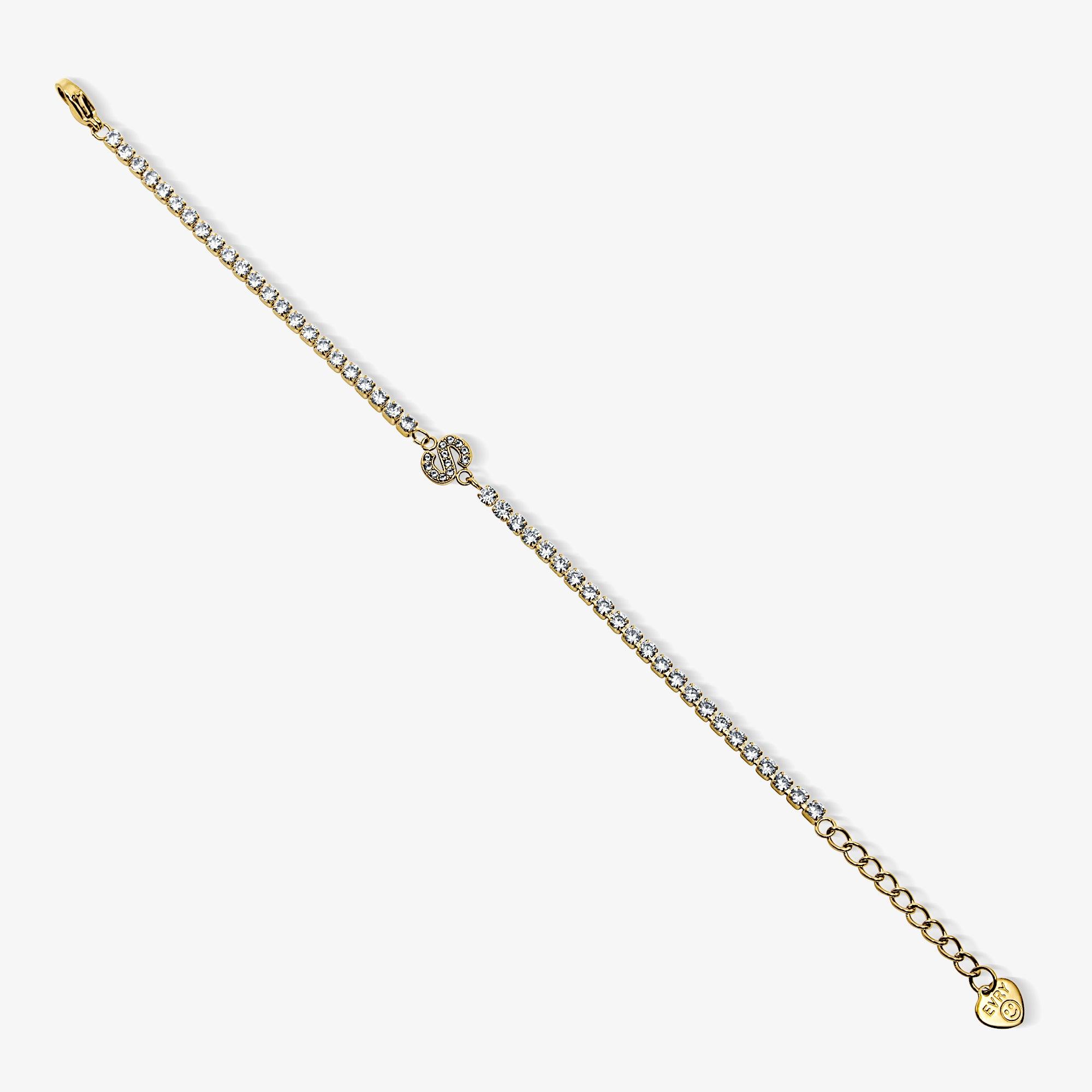 Icy Initial Tennis Bracelet - Image 25
