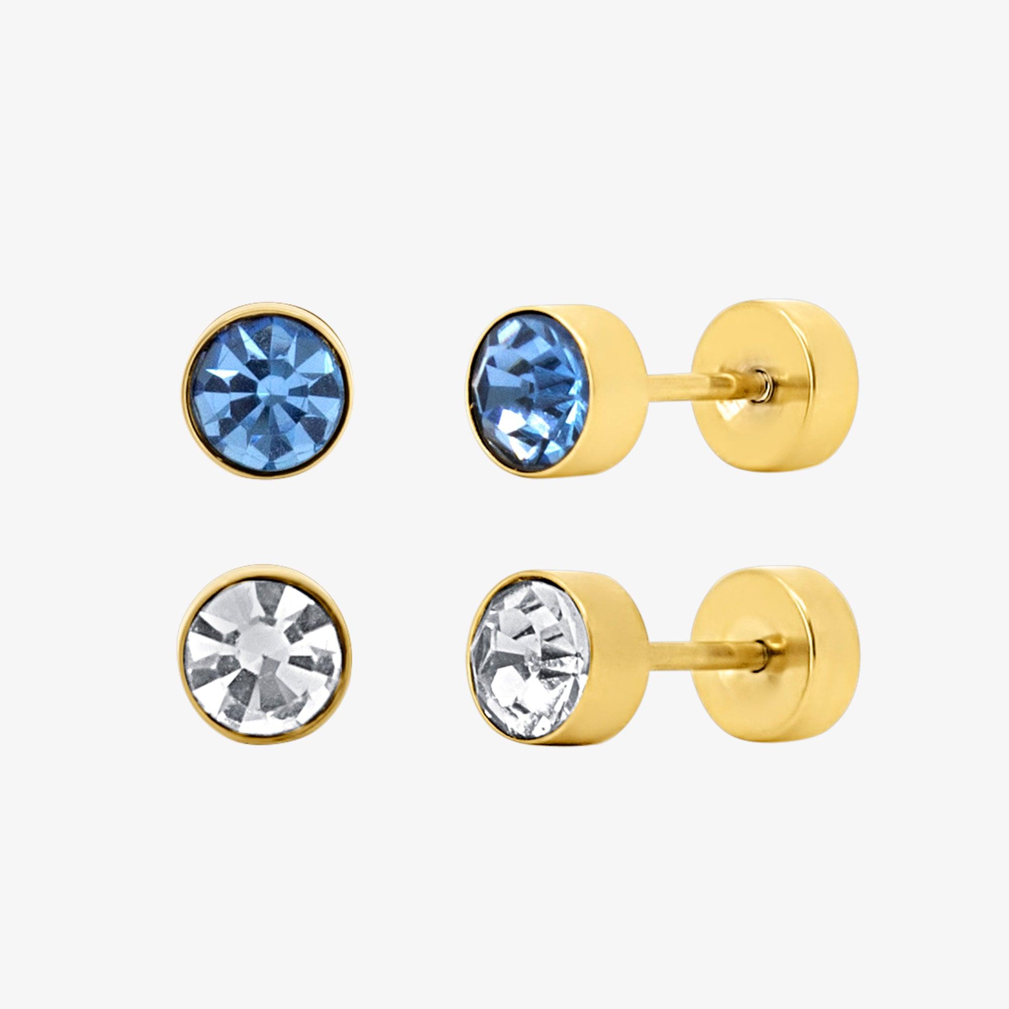 Flat Back Earrings Set Collection - Image 3