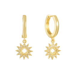 Alternative view of Cosmic Star Earrings