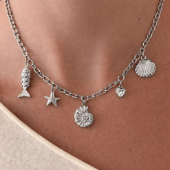 Alternative view of Seaside Sweet Charm Necklace