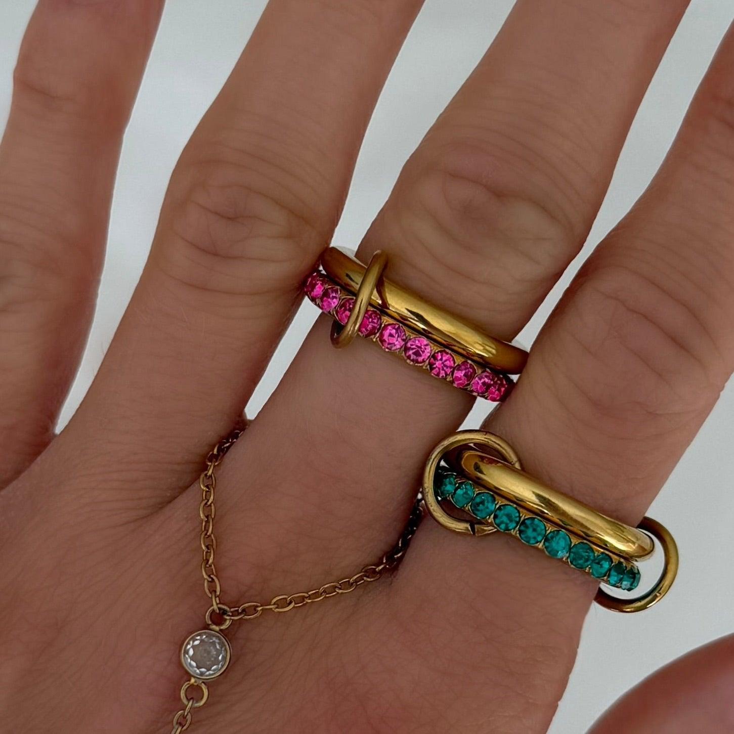 Evergreen Stacked Ring - Image 2