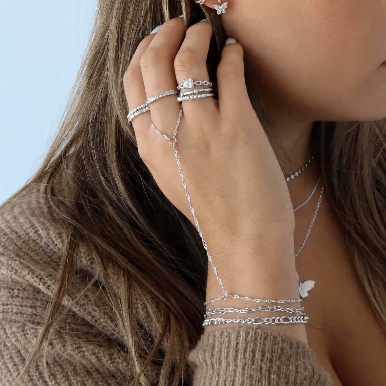 Viral Hand Chains: Anti Tarnish Waterproof - Image 3