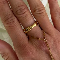 Alternative view of Interlocked Fidget Ring