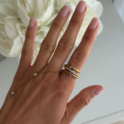 Alternative view of Opposites Attract Ring
