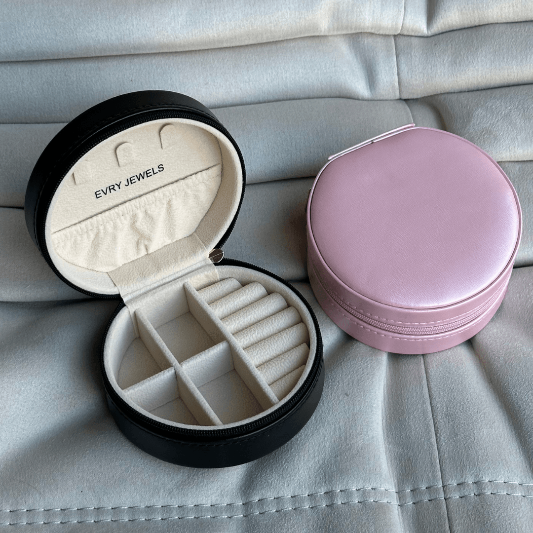 Mini Round Jewelry Box - Image 10