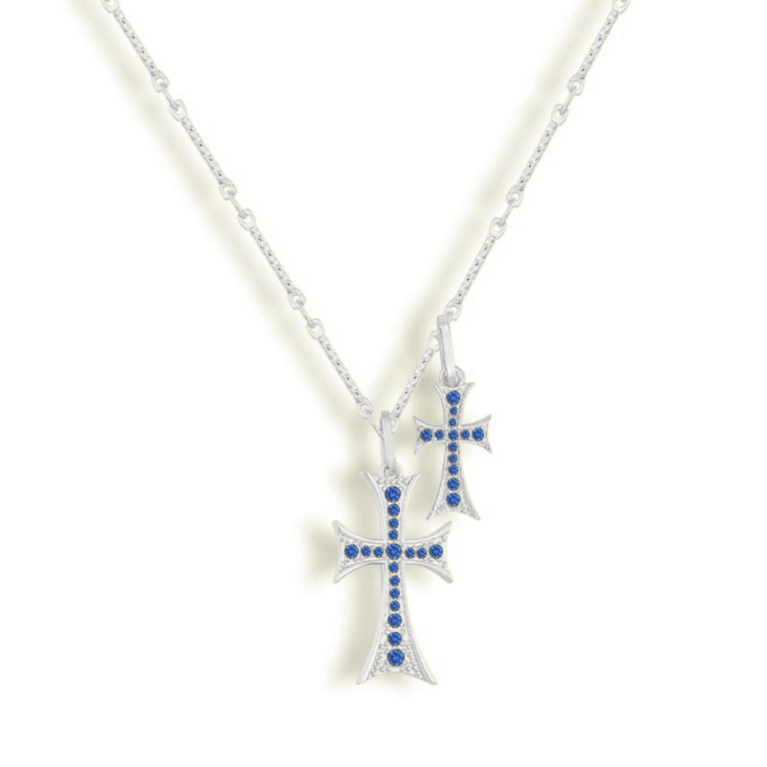Double Cross Me Necklace - Image 11