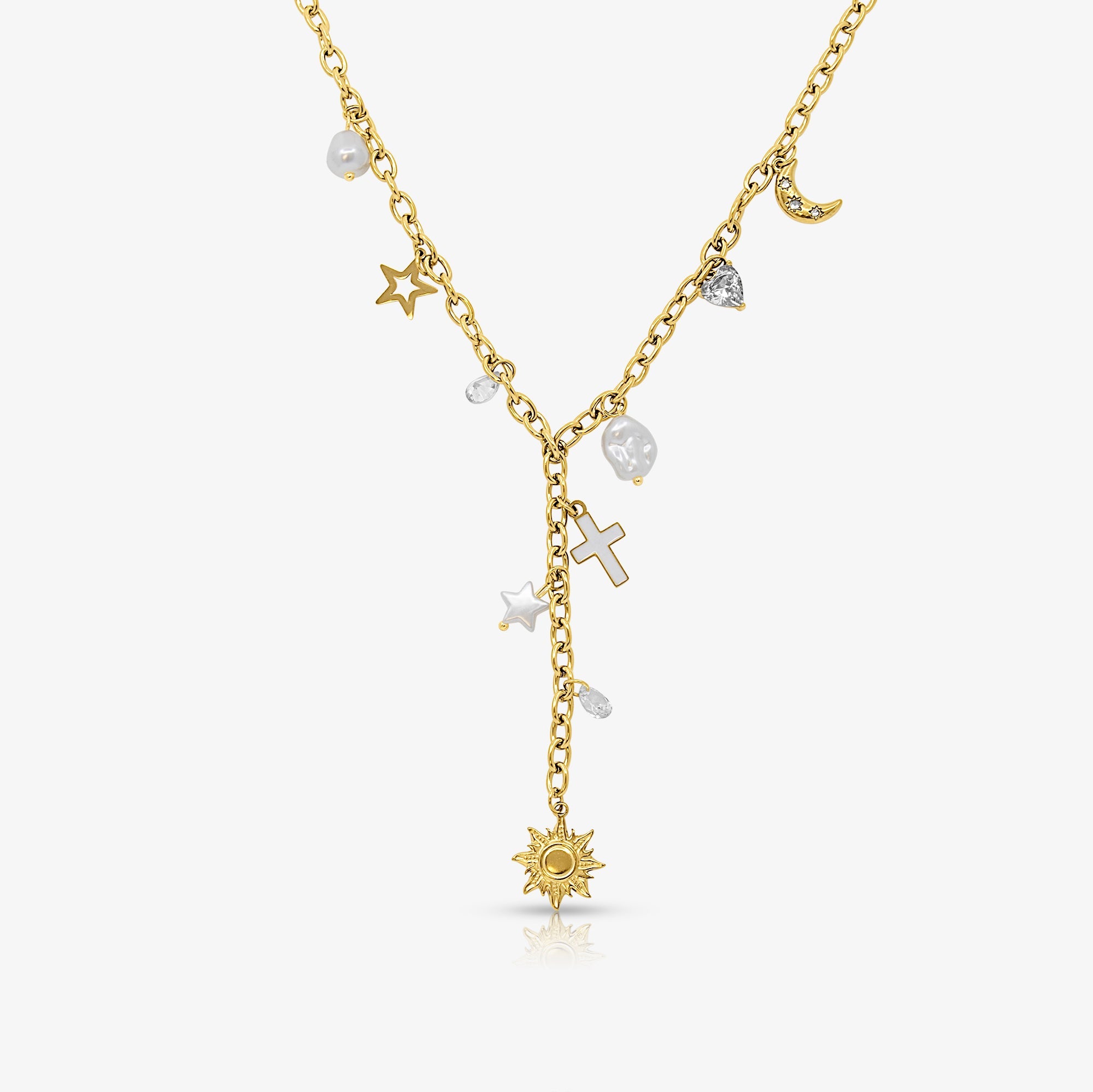 Wish Upon a Charm Lariat Necklace - Image 3