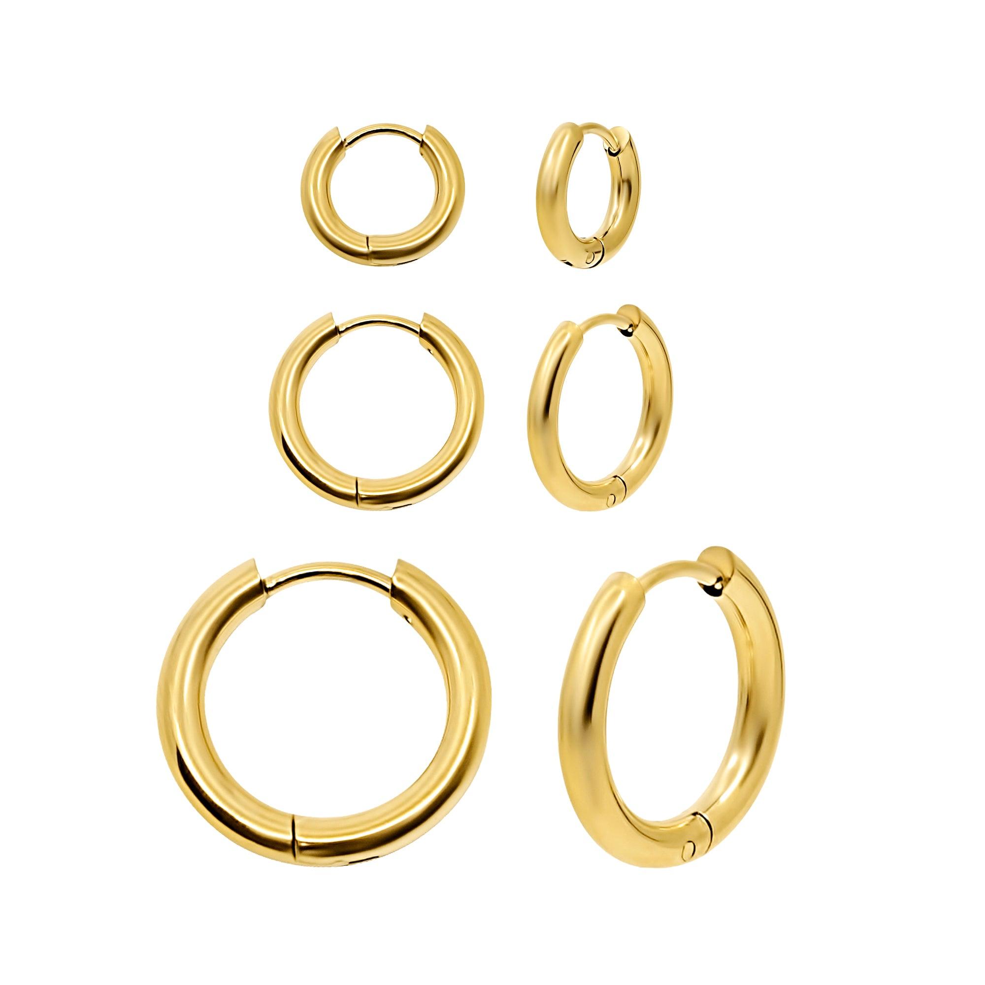 Cutie Thin Hoop Earrings - Image 4
