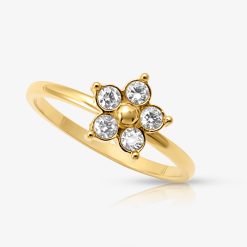Alternative view of Daisy Kiss Ring