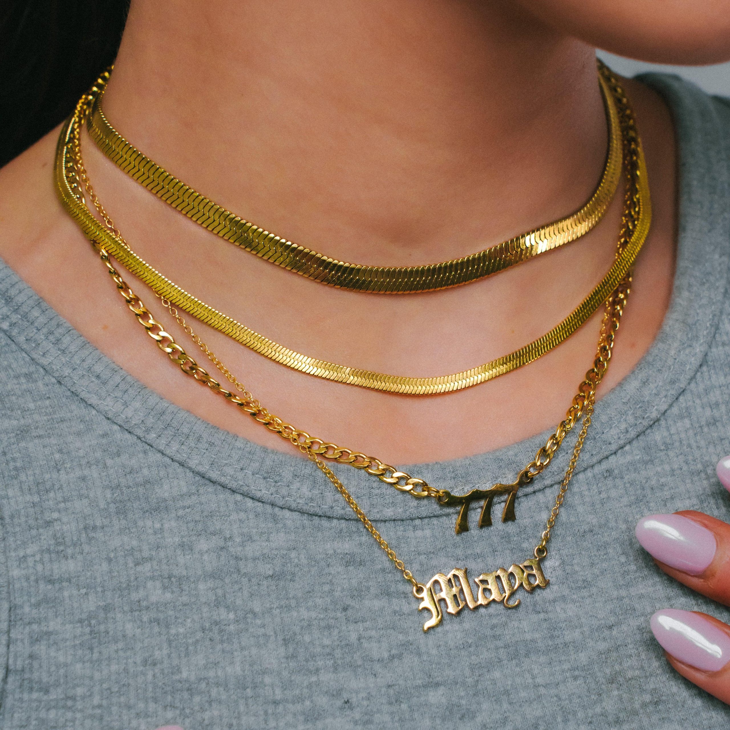 Custom/Personalized Nameplate Necklace - Image 15