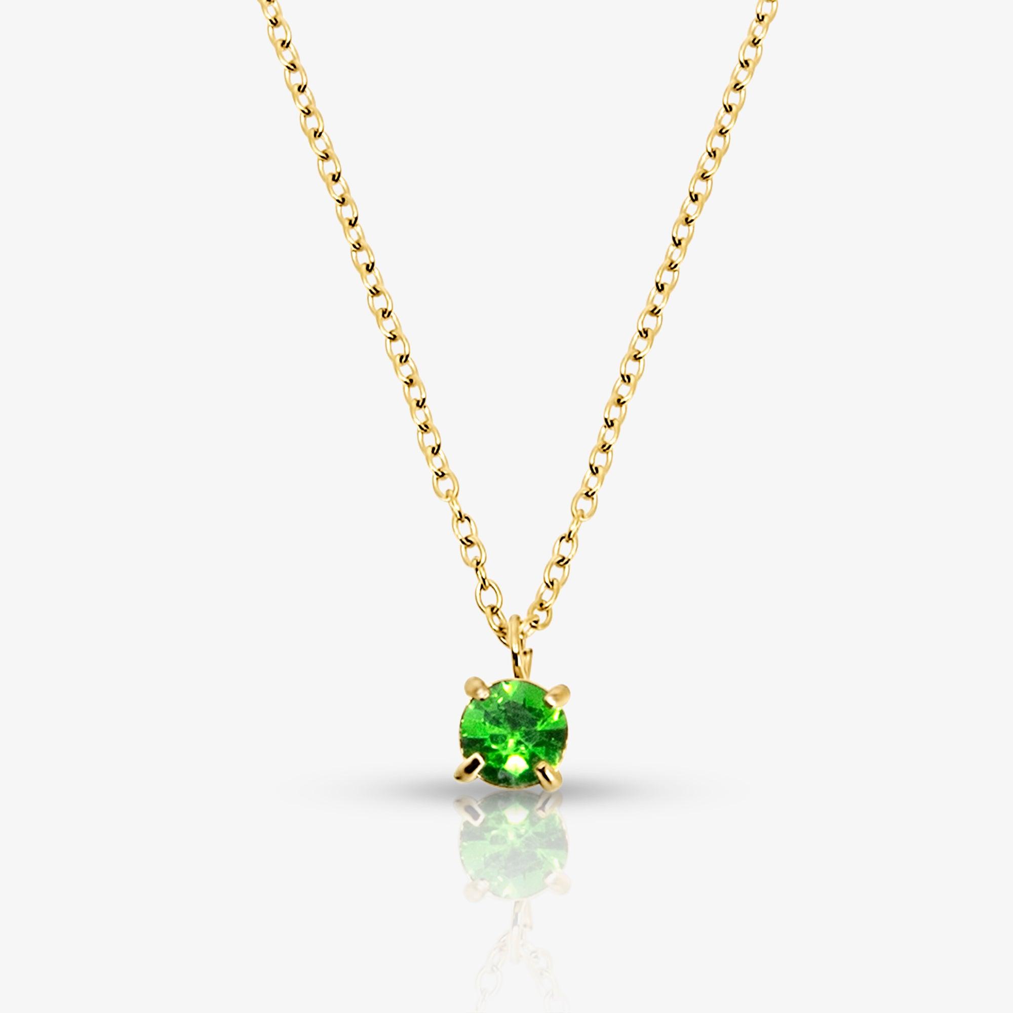 Celeste Birthstone Necklace - Image 4