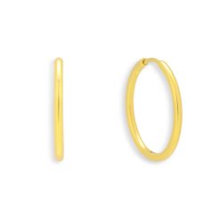 Thin Evryday Hoop Earrings