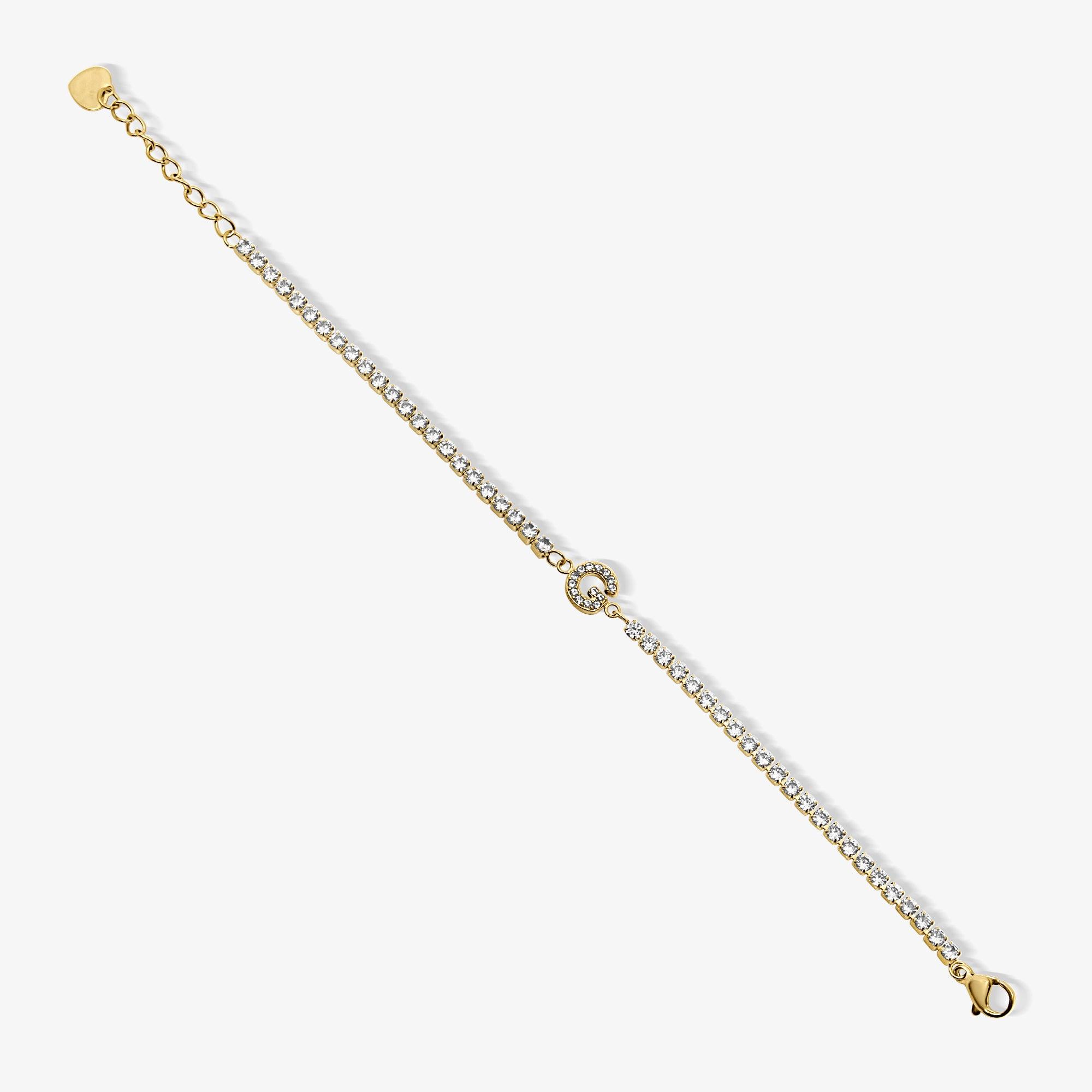 Icy Initial Tennis Bracelet - Image 15