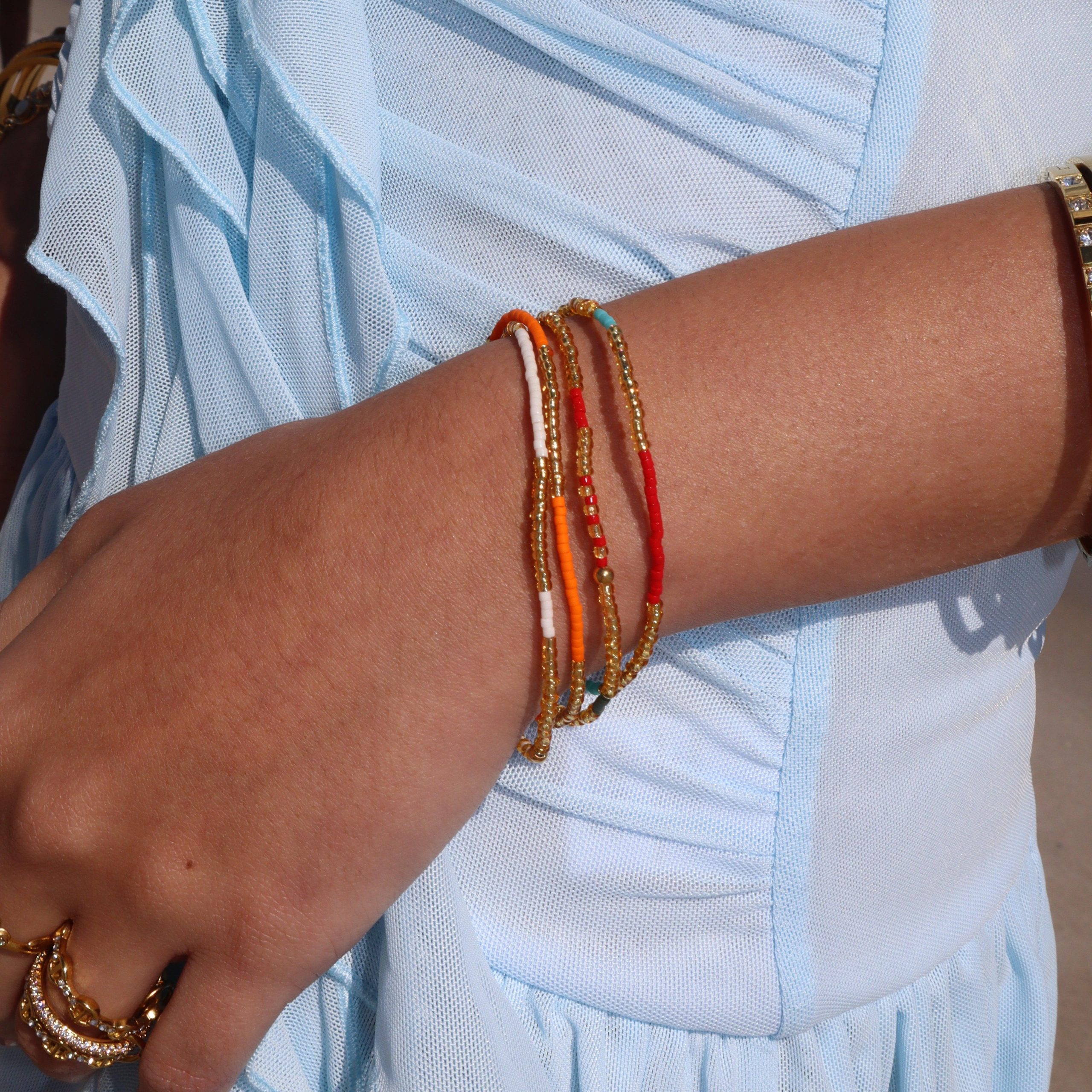 Happy Beads Bracelet: 4 Piece Bracelet Set - Image 3