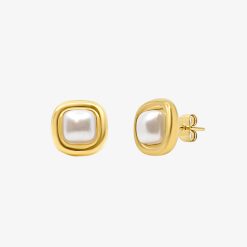 Alternative view of Daisy Dreams Pearl Earrings