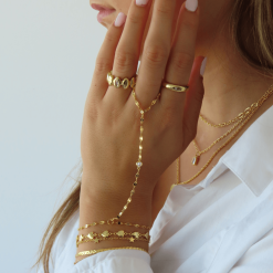 Alternative view of Jasmine Hand Chain