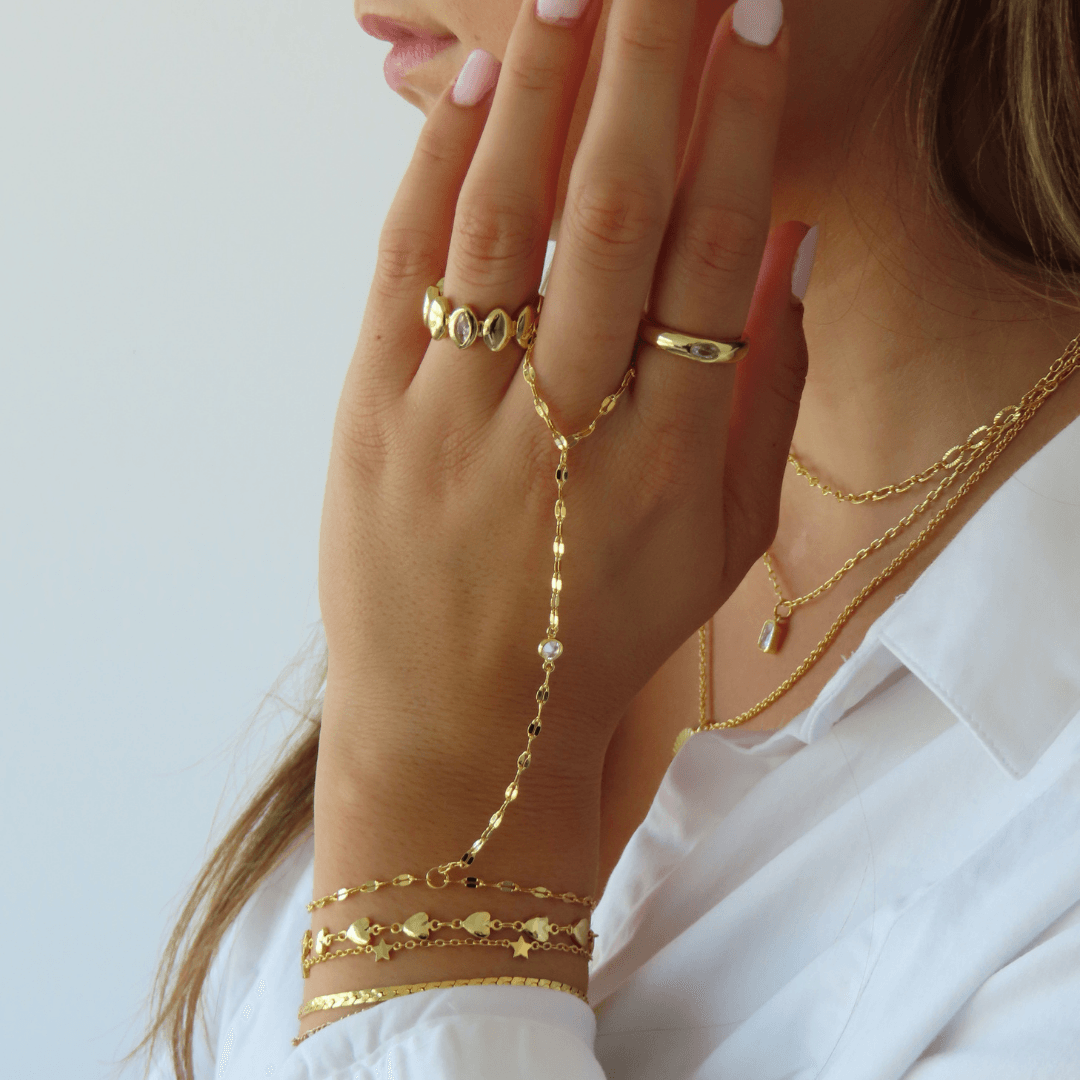 Jasmine Hand Chain - Image 2