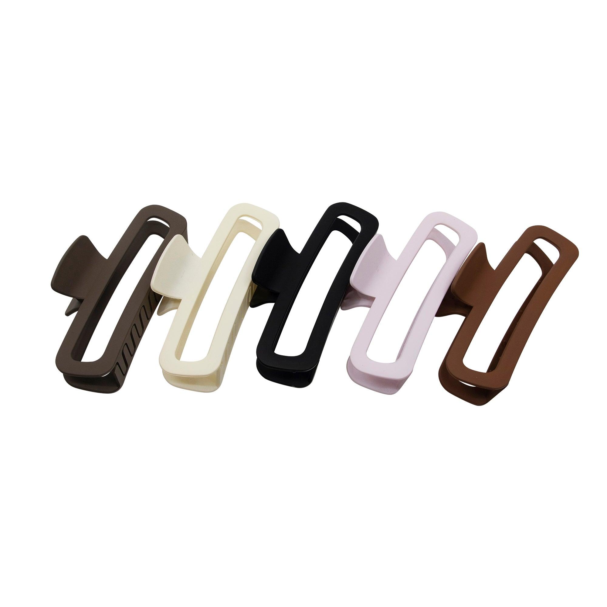 Sweet Neutral Claw Clips Set - 5-Pack - Image 2