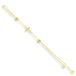 Alternative view of Don't Cross Me Hand Chain