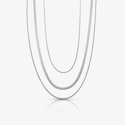 Alternative view of Queen Behaviour Triple Layered Necklace