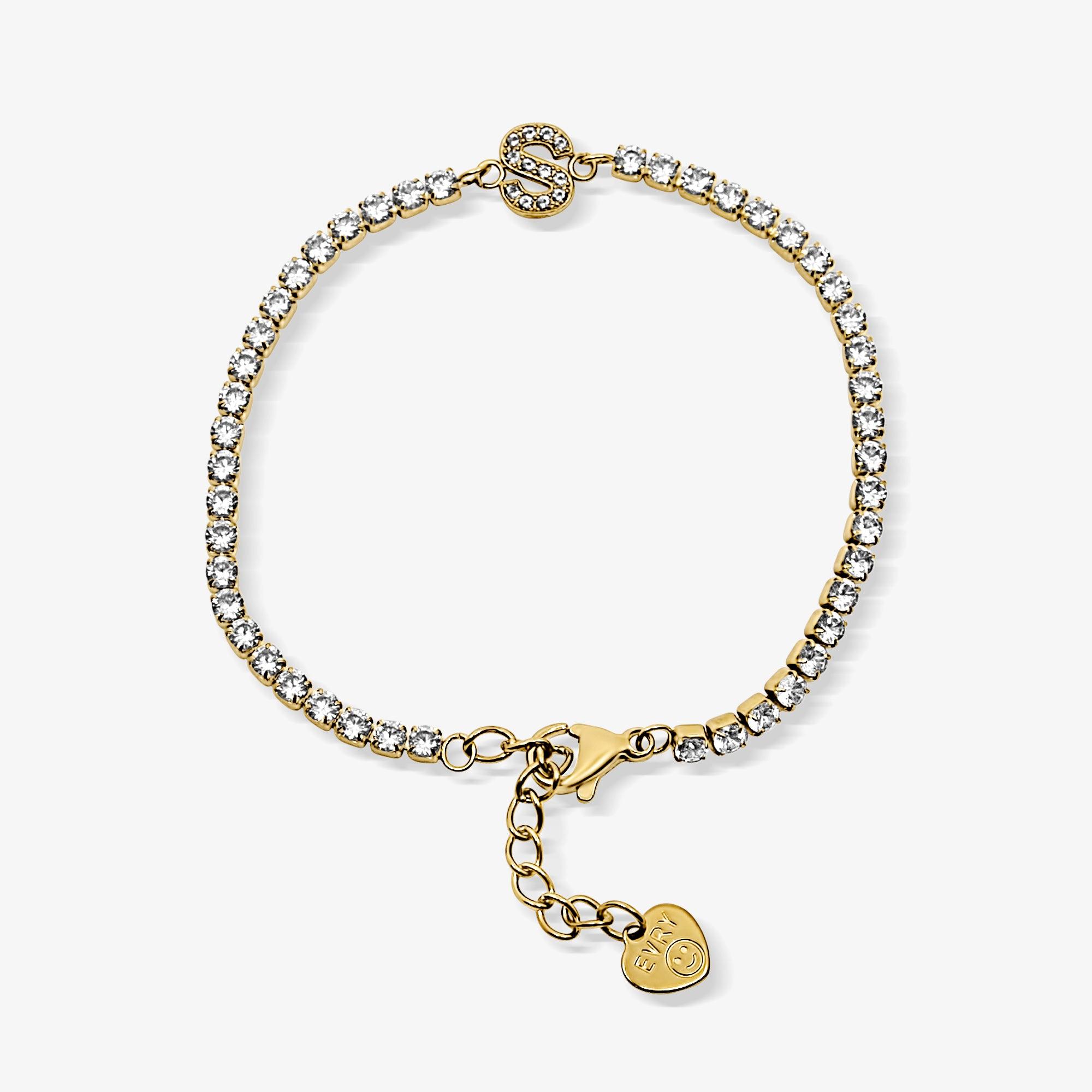 Icy Initial Tennis Bracelet - Image 26