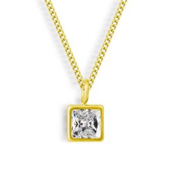 Alternative view of Faye Birthstone Necklace