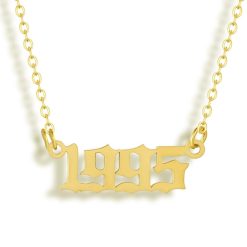 Alternative view of Golden Year Necklace