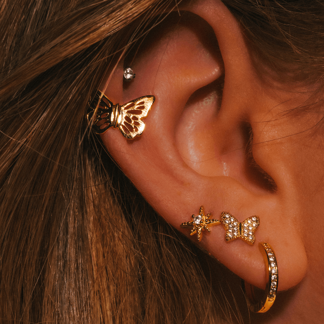 Radiant Star Earrings - Image 2
