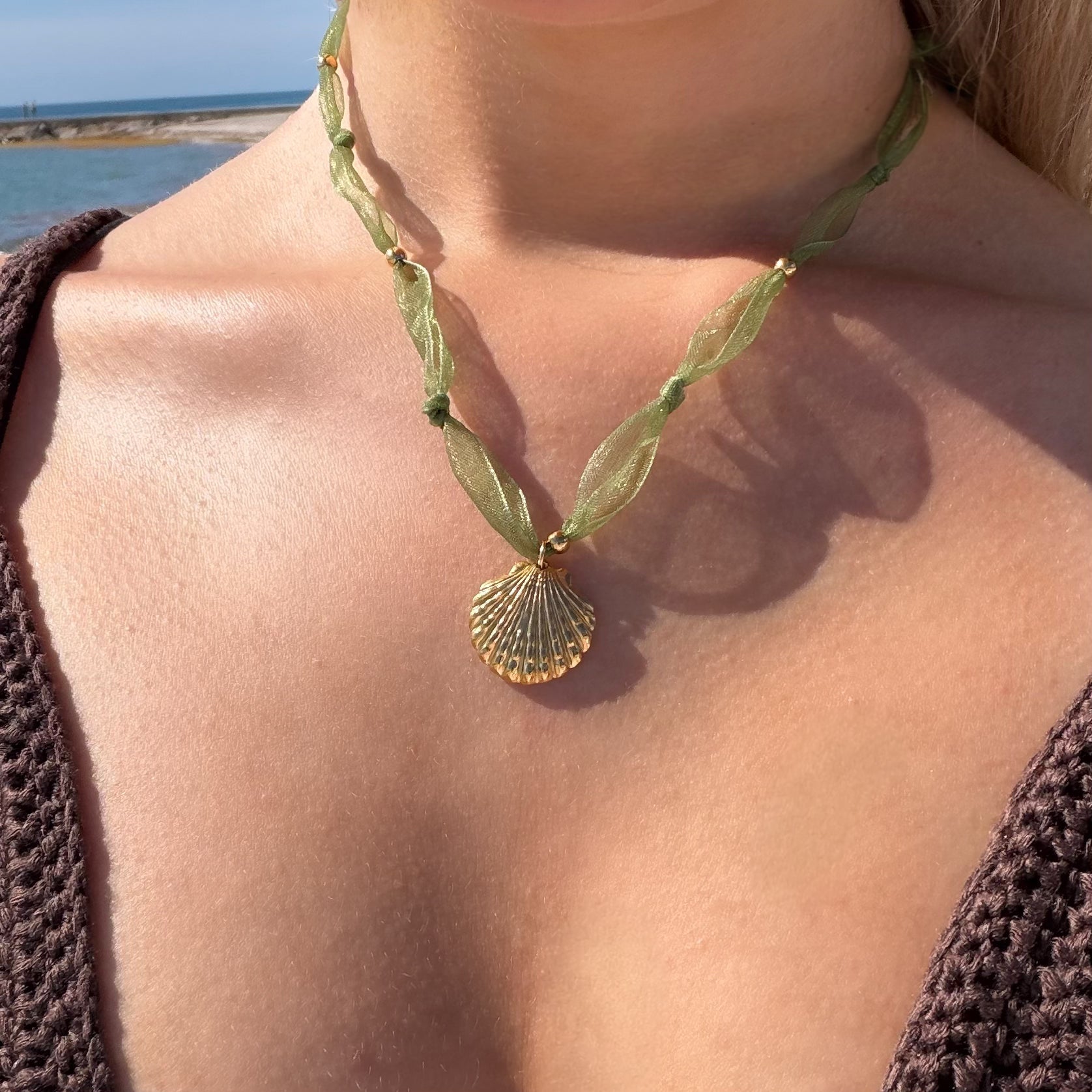Tidal Tulle Necklace - Image 7