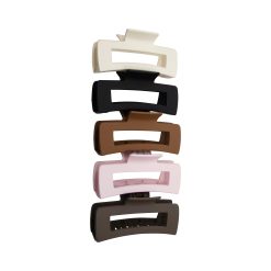 Alternative view of Muted Muse Claw Clips - 15-Pack