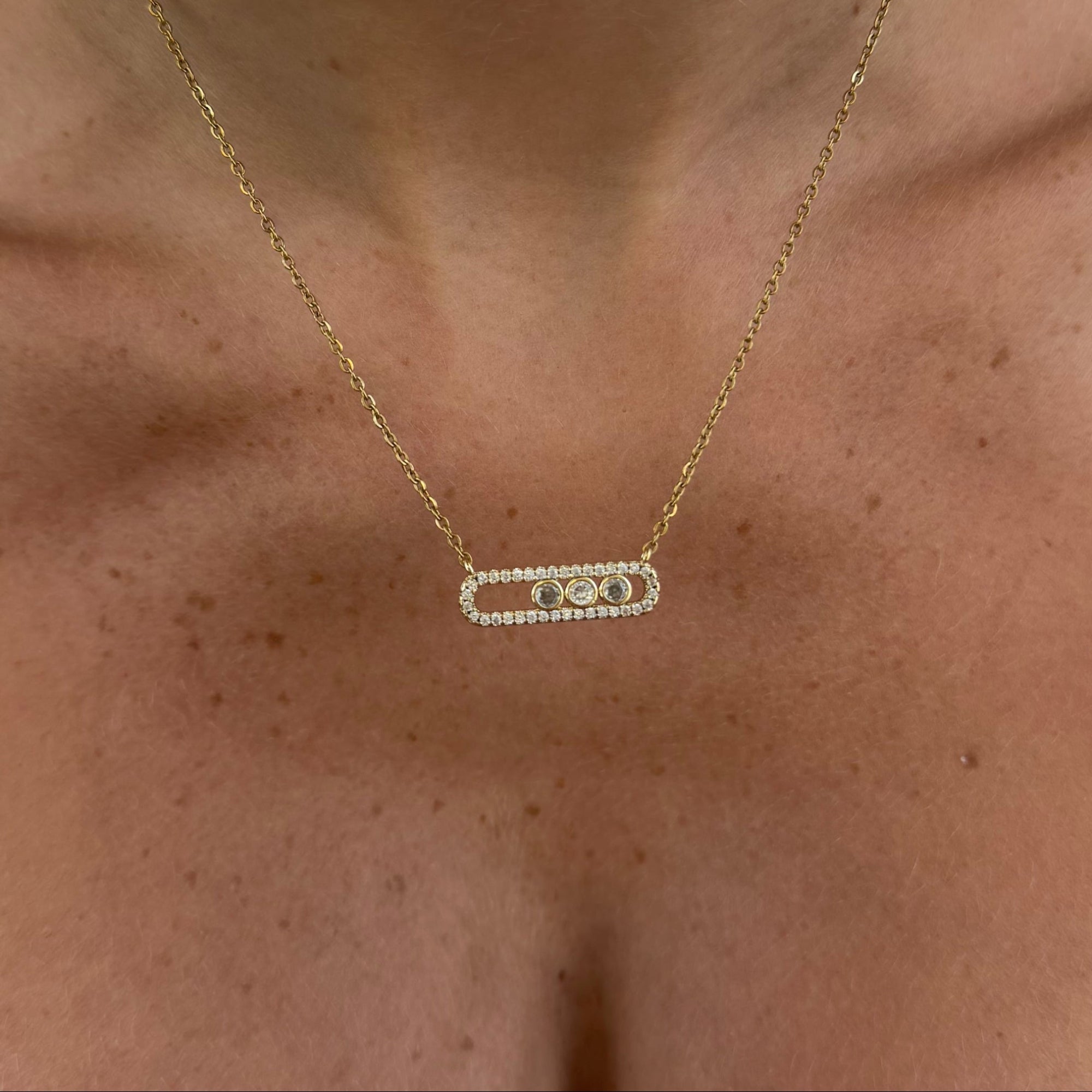 Starlight Bar Necklace