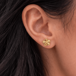 Lucky Bloom Stud Earrings