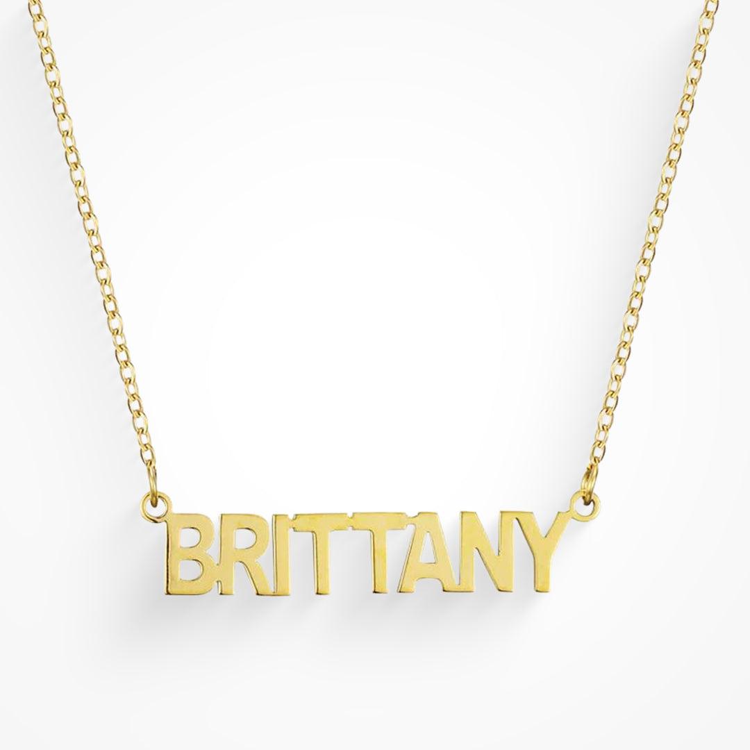 Custom/Personalized Nameplate Necklace - Image 5