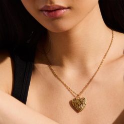 Alternative view of Vintage Locket Necklace