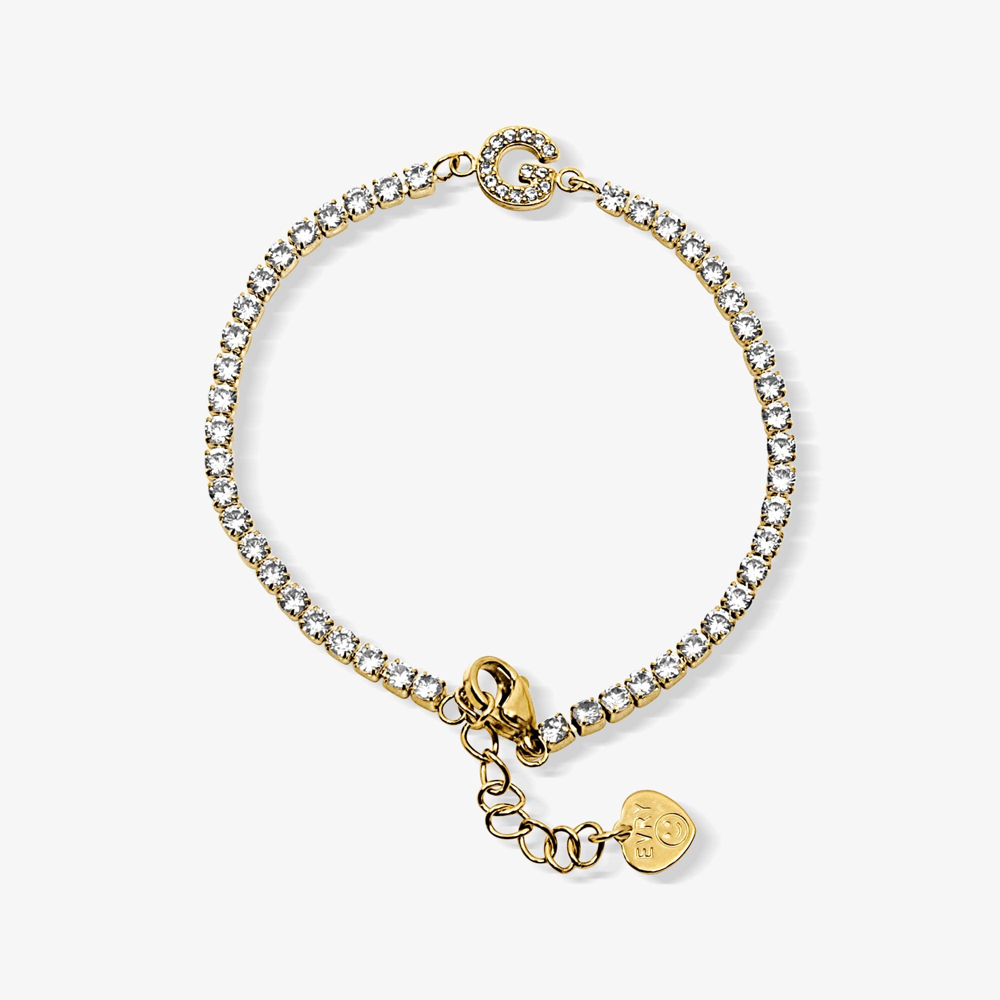 Icy Initial Tennis Bracelet - Image 16