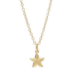 Alternative view of Coastal Star Necklace